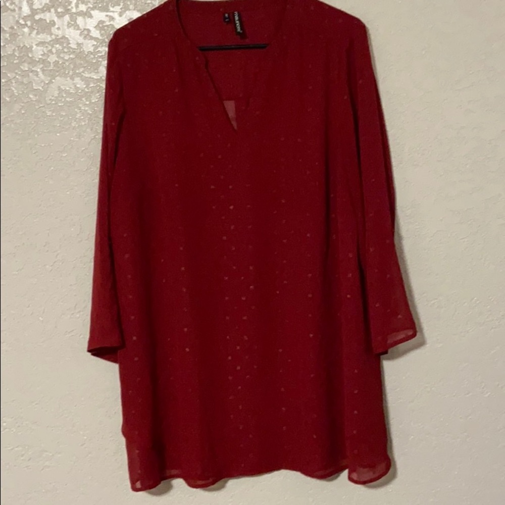 Maurices pullover blouse. Size 1 (1X)